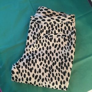 Dalmatian spot print BAR III trousers